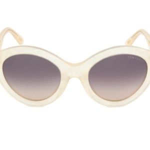 Tom Ford Nina Sunglasses in Creme